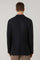 Black Garment Dyed Cashmere K-Jacket