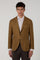 Camel Garment Dyed twill High Performance Wool K-Jacket