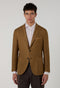 Dark Blue Garment Dyed High Performance Wool K-Jacket