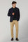 Dark Blue Garment Dyed High Performance Wool K-Jacket
