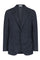 K-Jacket in lana tinta in capo a nido d'ape blue