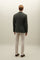 Green Cotton Linen satin K-Jacket