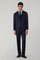 Abito K-Jacket in lana 14-Micron e seta blu