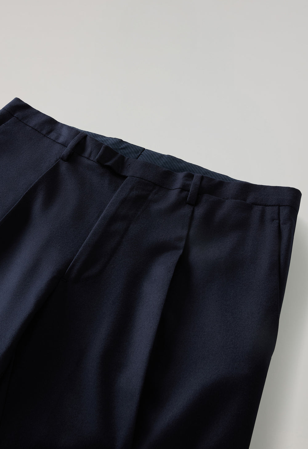 Abito K-Jacket in lana 14-Micron e seta blu