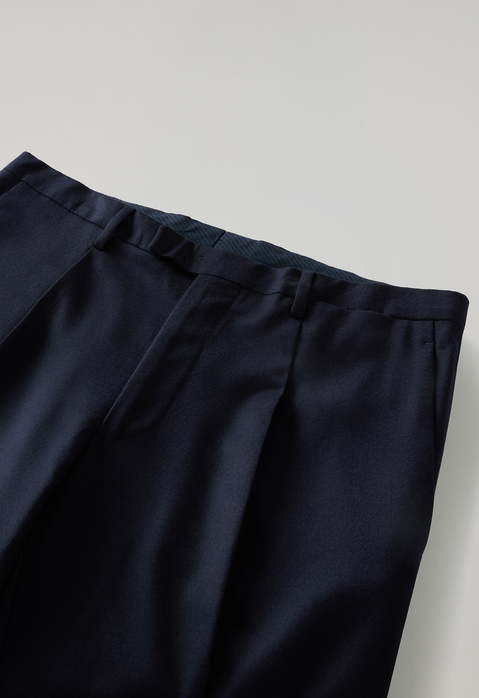 Abito K-Jacket in lana 14-Micron e seta blu