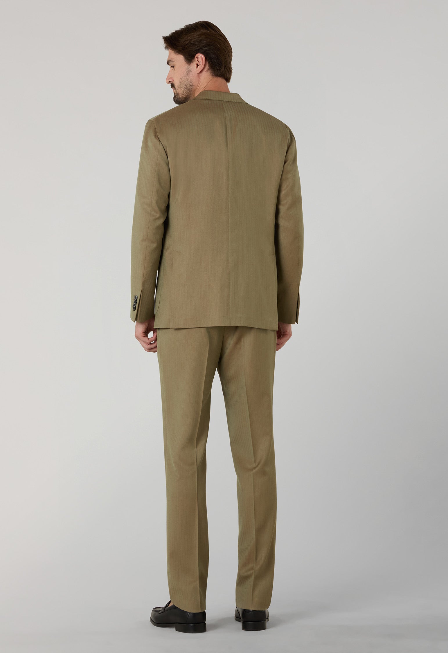 Abito K-Jacket Solaro a spina di pesce verde