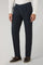 Blue Garment Dyed Linen K-Suit