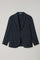 Blue Garment Dyed Linen K-Suit