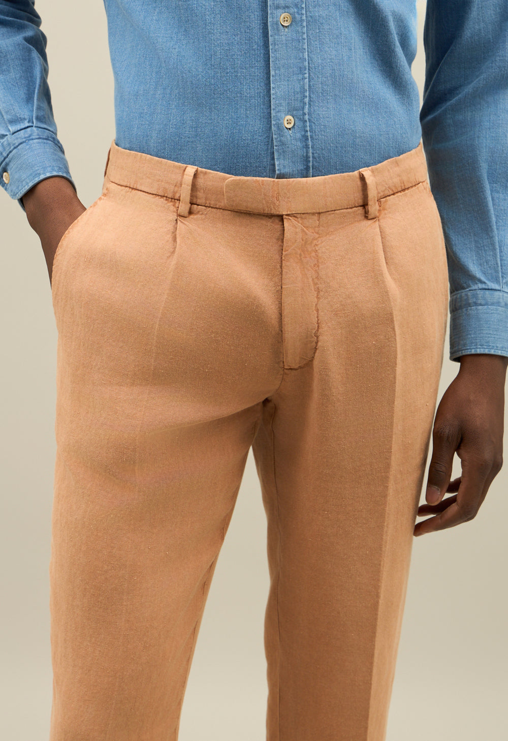 Brown Tinto Terra Linen K-Suit