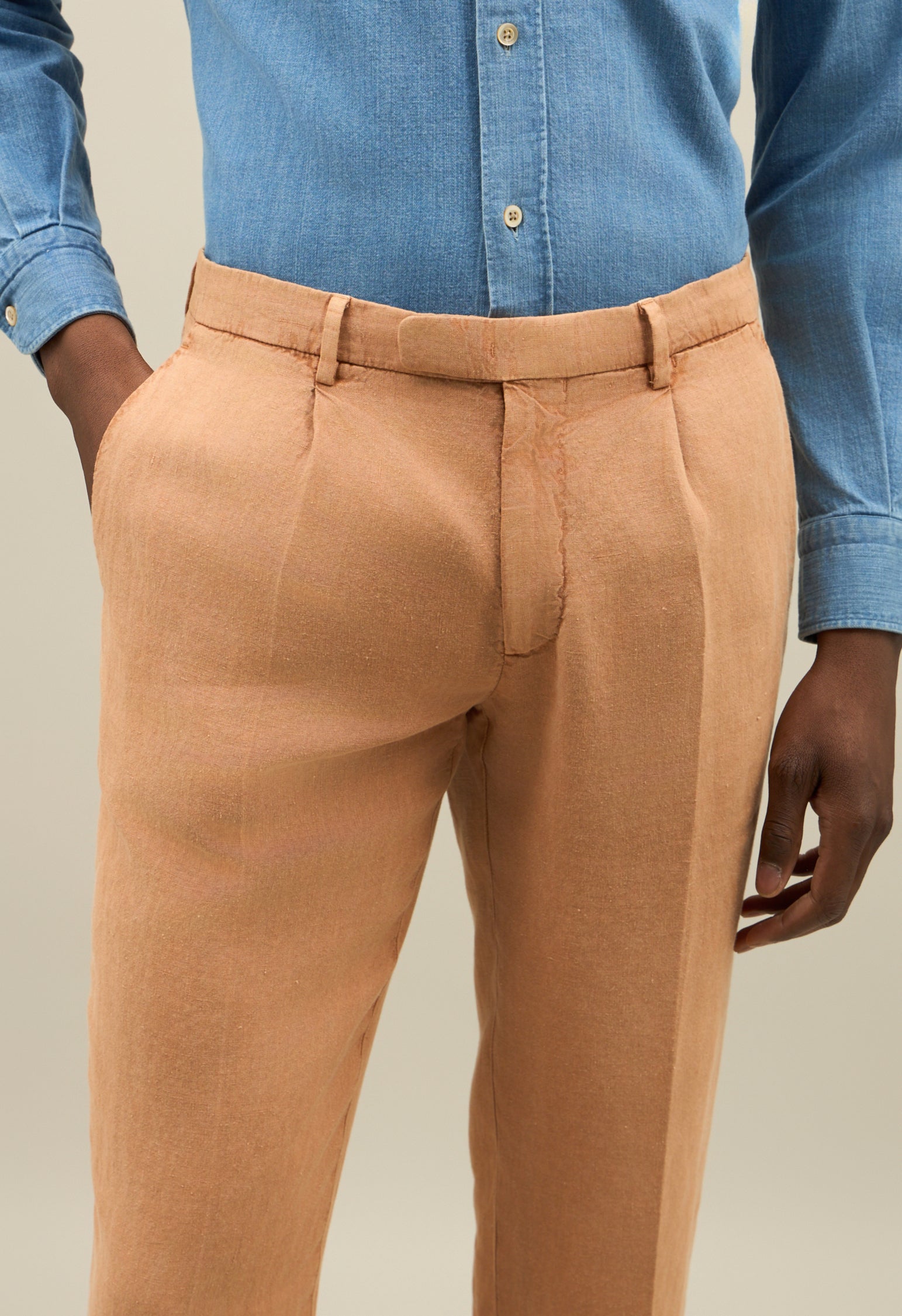 Brown Tinto Terra Linen K-Suit
