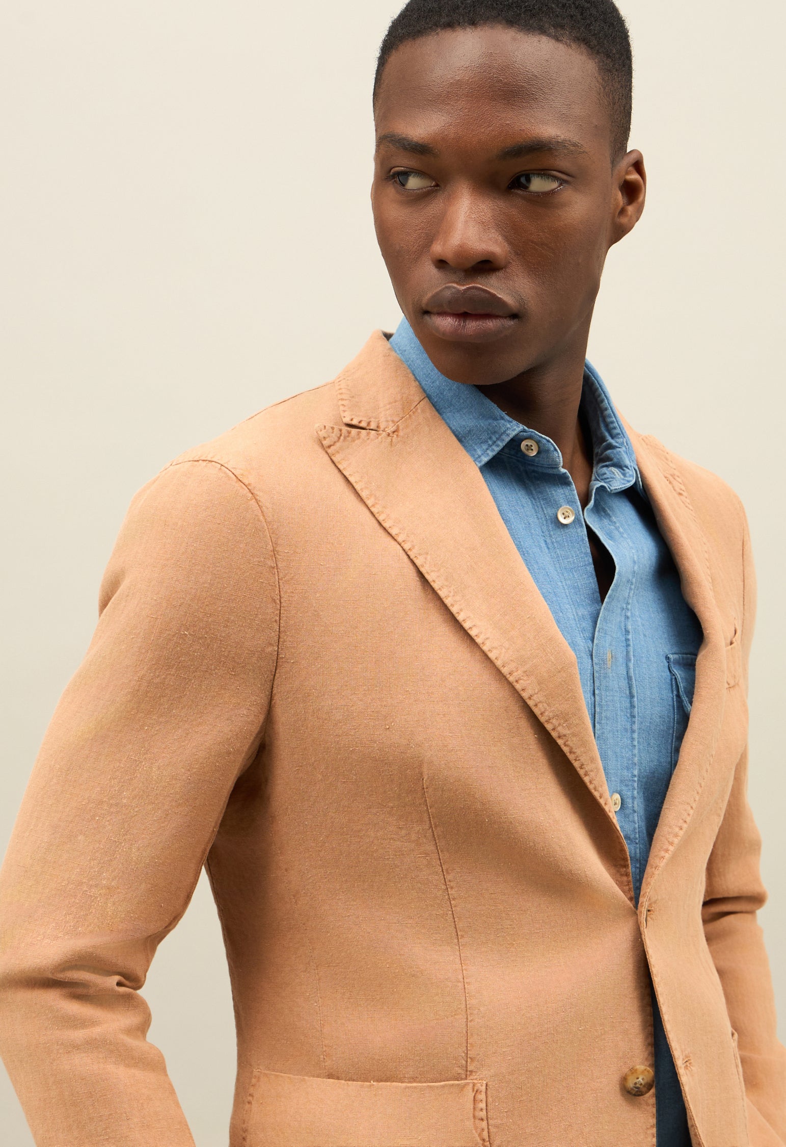Brown Tinto Terra Linen K-Suit