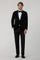 Black Plain Velvet Tuxedo Jacket