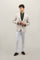 Ice Grey High-Quality twill Linen K-Jacket