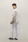 Ice Grey High-Quality twill Linen K-Jacket