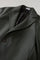 Overcoat in lana e cashmere verde