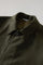 Green Wool Felt Loden Coat with back fold 