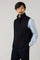Blue Washed Flannel Padded Gilet