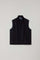 Blue Washed Flannel Padded Gilet
