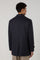 Blue Washed Flannel Padded Cover Jacket