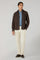 Overshirt in suede marrone