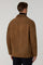 Brown Shearling Peacoat