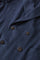 Blue Houndstooth Jersey double-breasted Easy Jacket