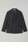 Grey Houndstooth Jersey double-breasted Easy Jacket