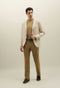 Green Blended Soft Cotton Dover Jacket