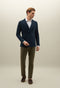 Green Cotton Jersey Double-Breasted Dover Jacket
