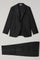 Tuxedo Milano in lana satin nero