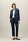 Blauer Blazer Bianca aus Woll-Twill