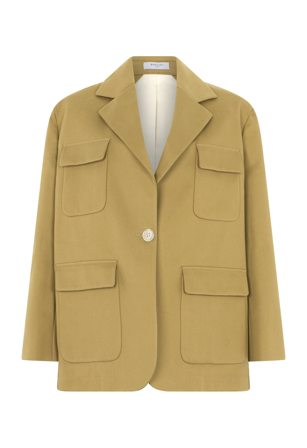 Green Double Cotton drill Sahara Overjacket