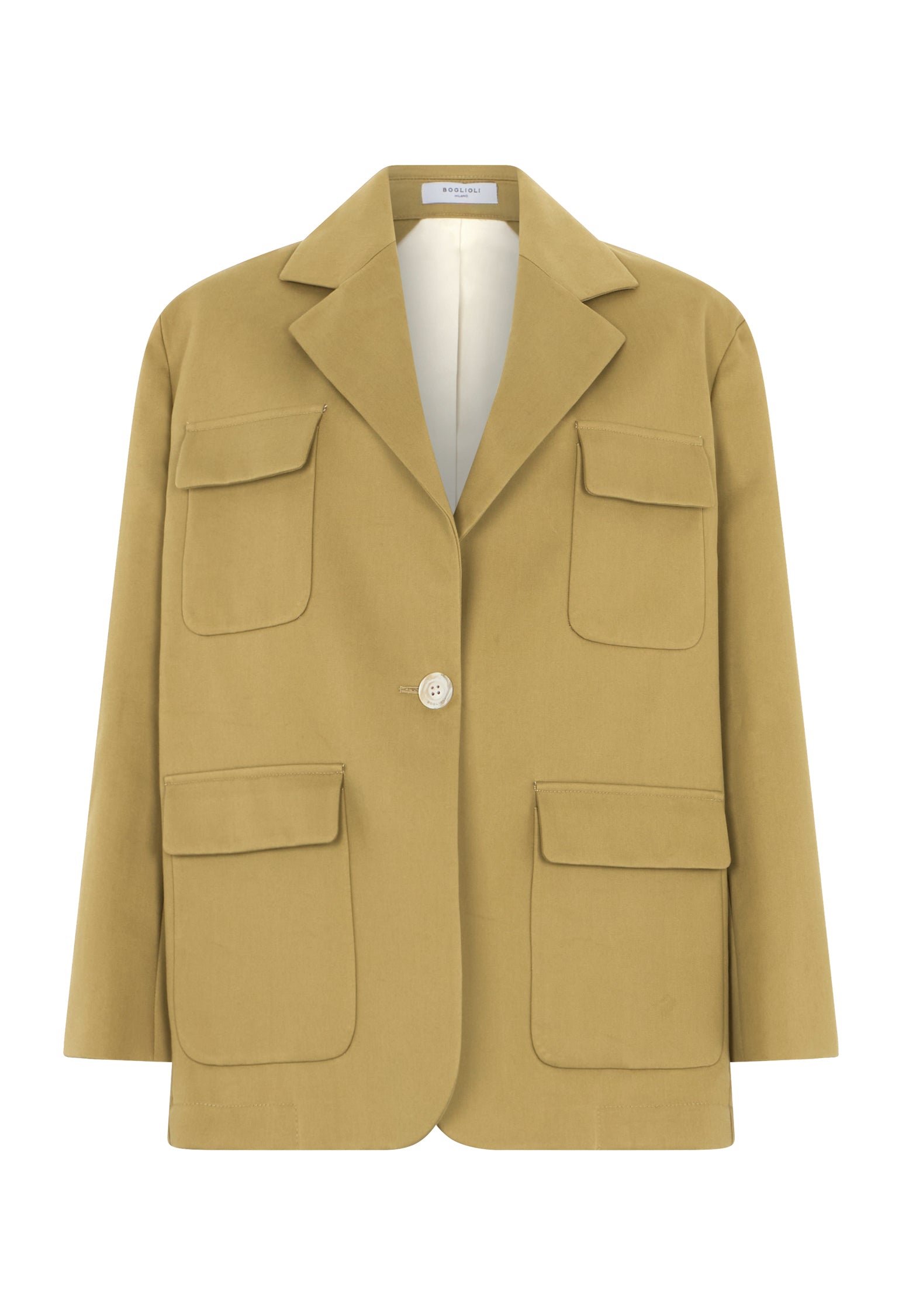 Green Double Cotton drill Sahara Overjacket